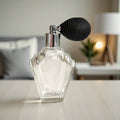 Flair clear glass 46ml perfume atomizer with bulb pump