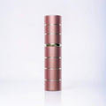 5ML PINK PERFUME ATOMIZER WITH SILVER RINGS perfume atomizer