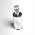 Silver mirror 100ml black spray atomizer