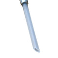 small metal funnel extension close up of the tip