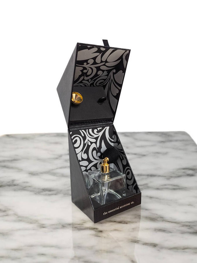 Essential Cube 100ml atomizer with bulb & presentation box