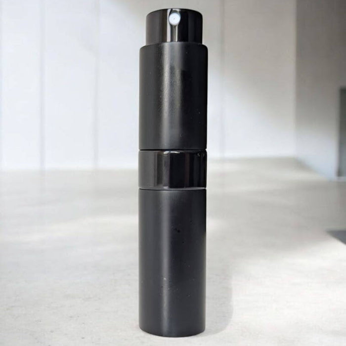 essential twist black 8ml atomizer with twist up