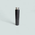 essential atomizer easy fill black twist up 8ml with silver spray head side view