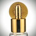 Clear glass 78ml round bottle perfume atomizer with Bulb
