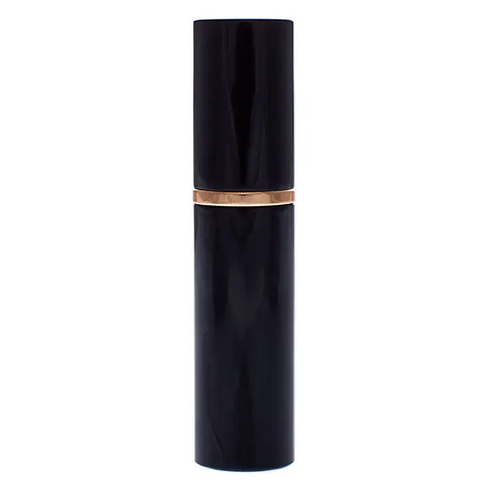 Refillable Black Handbag perfume Atomizer with Gold Spray 5ml