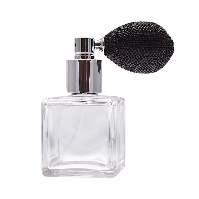 essential atomizer company square clear glass bottle fragrance atomizer