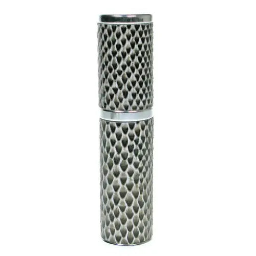 Dark Faux Snake Skin 5ml Travel Atomizer - dark snake -