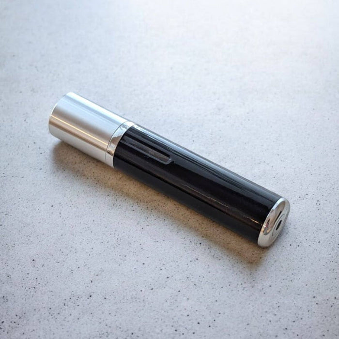 5ml vapora easy fill perfume atomizer in black by the essential atomizer company