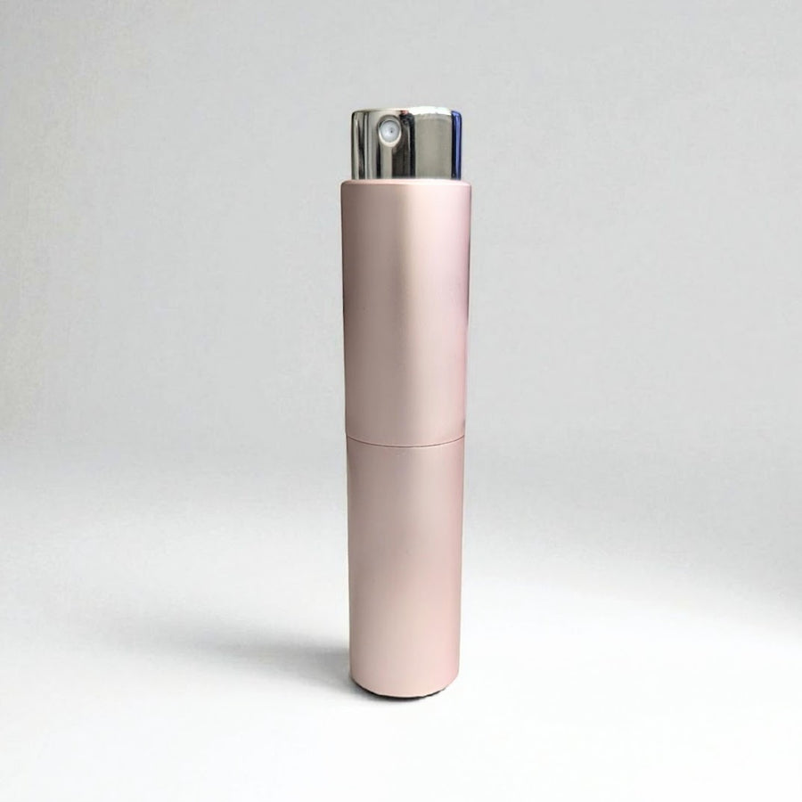 Dusty Pink Easy Fill 5ml Twist-Up Perfume Atomizer Travel-Ready
