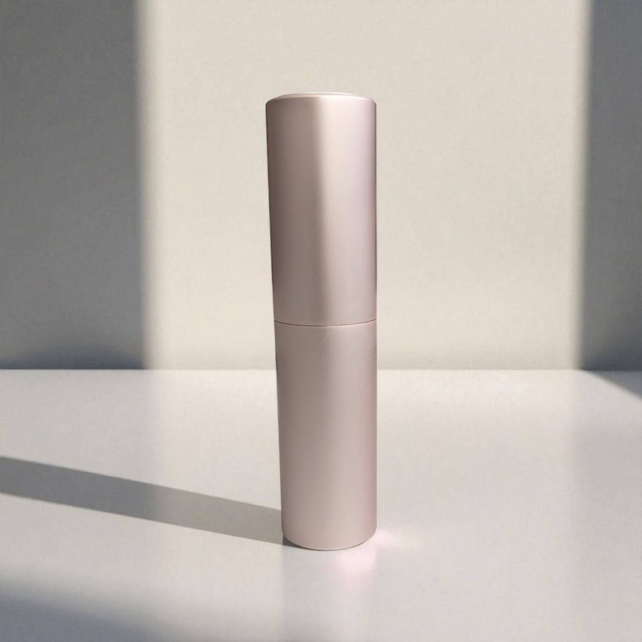 Dusty Pink Easy Fill 5ml Twist-Up Perfume Atomizer Travel-Ready