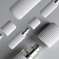 FLUXE 8ml Refillable Travel Perfume Atomizer – Magnetic, Leak-Proof, White | Essential Atomizer