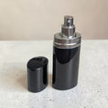 Black Oval 30ml Perfume Atomizer –  Refillable & Travel-Ready