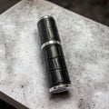 Black & Silver Faux Croc 8ml Perfume & Aftershave Travel Atomizer