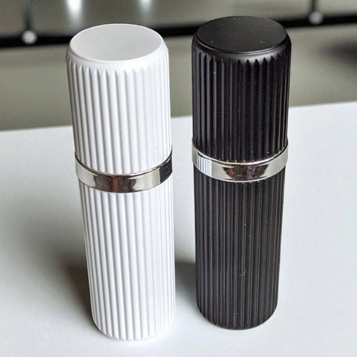 FLUXE 8ml Refillable Travel Perfume Atomizer – Magnetic, Leak-Proof, Black | Essential Atomizer