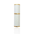 Essential White Croc travel 8ml Perfume atomizer