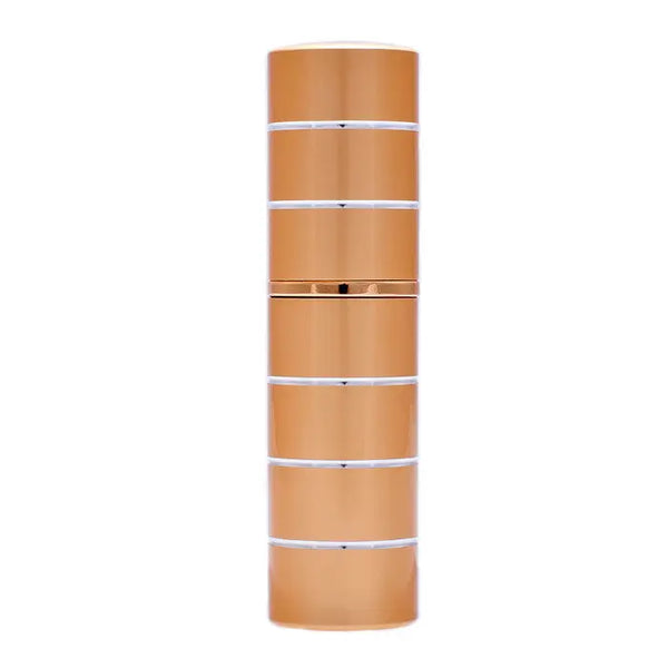 Gold & silver ring 8ml fragrance atomizer - Gold silver ring