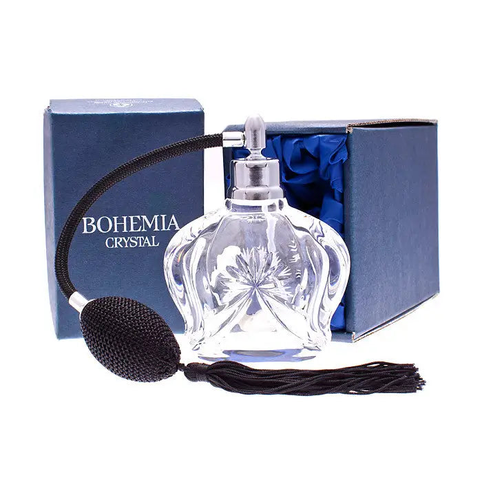 Hand cut bohemia Crystal fragrance Atomizer - BOHEMIA