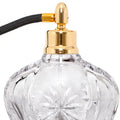 Hand cut bohemia Crystal fragrance Atomizer with gold