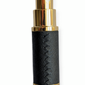 The Essential Atomizer Saffiano Stitch Leather with Gold 8ml Fragrance Atomizer