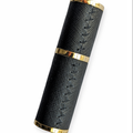 The Essential Atomizer Saffiano Stitch Leather with Gold 8ml Fragrance Atomizer