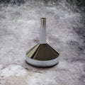 Small Metal Aluminum Filling Funnel – Mini Silver Funnel for Bottles, Perfumes & Essential Oils (3cm Height, 2.4cm Mouth