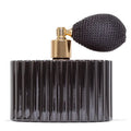 New Fluted 100ml black gloss atomizer with bulb &