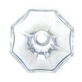 Octo shaped clear glass atomizer - Dressing Table