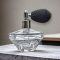 Octo shaped clear glass atomizer