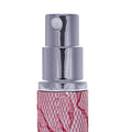 Pink Lace Design 5ml Travel Atomizer - pink dot 5ml -