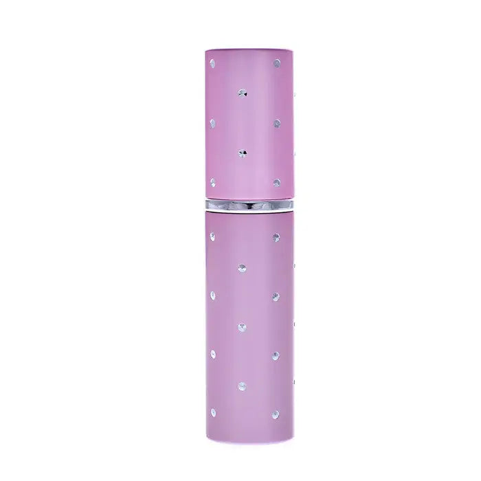 Pink with Silver Dots 5ml Handbag Atomizer - PINK DOT -