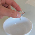 Small Metal Aluminum Filling Funnel – Mini Silver Funnel for Bottles, Perfumes & Essential Oils (3cm Height, 2.4cm Mouth