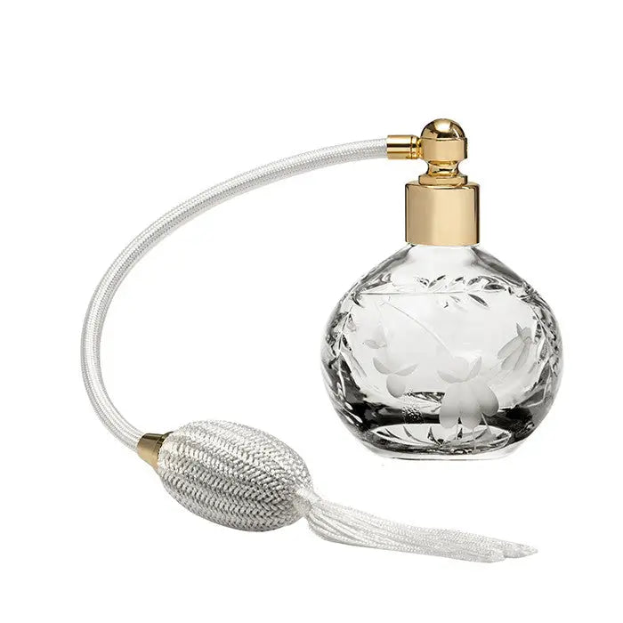 Royal Scot Hand Cut Lead Crystal Annabel Round Atomizer