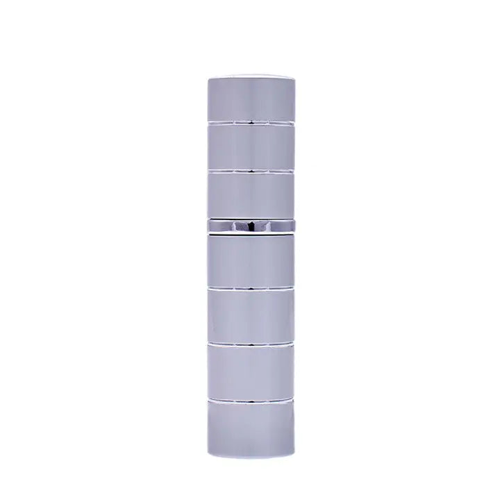 Silver ring matte small 5ml atomizer - silver ring fragrance atomizer