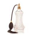 Tall Grande hand cut Bleikristall Crystal Atomizer with Gold