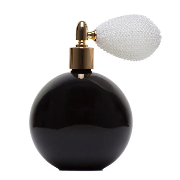 The New IRIS 100ml black gloss atomizer with bulb &