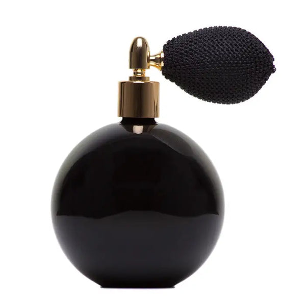 The New IRIS 100ml black gloss atomizer with bulb &