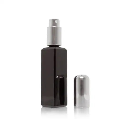 Thin black glass 30ml atomizer - THIN BLACK - Dressing Table